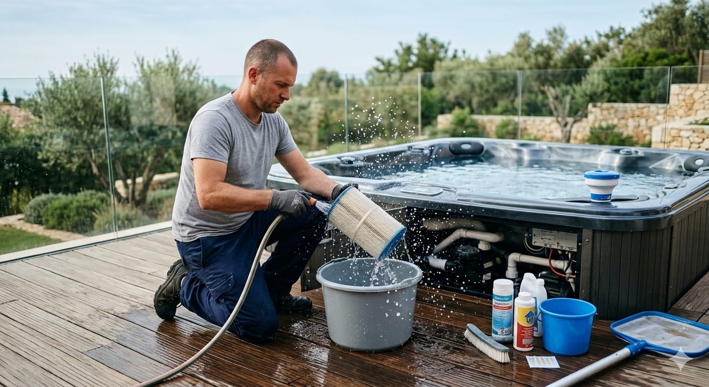Technicien EdenSpa - Fuite sur mon spa à Nîmes